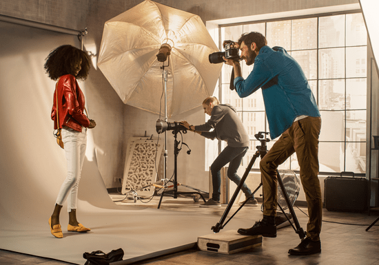 professional fashion photography Dubai UAE studio model photoshoot